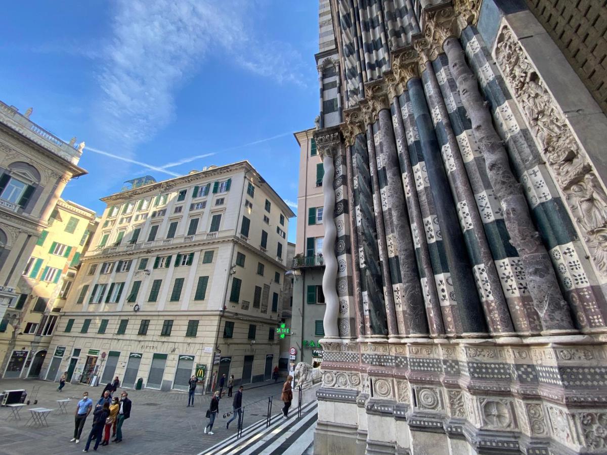 New Apartament In Front Of Genoa Cathedral Eksteriør bilde
